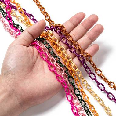 Handmade Nylon Cable Chains Loop(EC-A001-M)-5