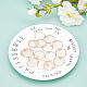Electroplate Natural Capiz Shell Pendants(SHEL-CA0001-001)-4