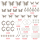 DIY Butterfly Drop Earring Making Kits(DIY-SC0018-68)-2