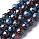Spray Painted Non-magnetic Synthetic Hematite Beads Strands(G-N337-06E)-1