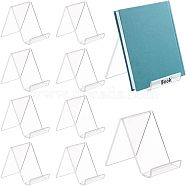 Transparent Acrylic Display Stands, Clear, 8.4x5.6x7.65cm, 10pcs/set(ODIS-FG0001-21B)