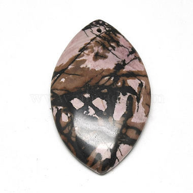 Natural Rhodonite Pendants(G-R004-01D)-2