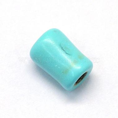 Pierres fines perles turquoises synthétiques(TURQ-S283-08B)-2