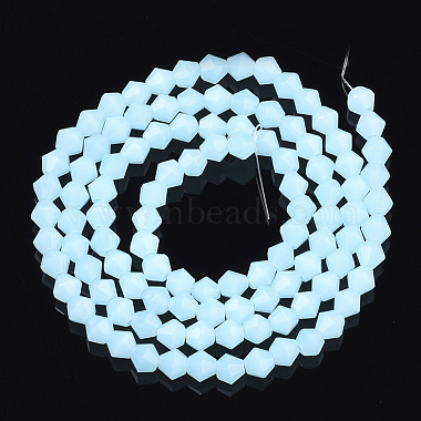 Chapelets de perles en verre imitation jade(X-GLAA-Q080-4mm-A02)-2