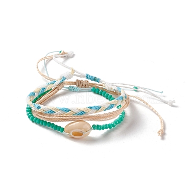 Green Shell Bracelets