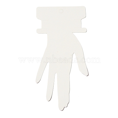 Hand Shaped Cardboard Paper Bracelet Display Cards(X-CDIS-M005-06)-2