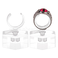 Transparent Acrylic Ring Display Rack, Clear, 3.4x2.9x3.9cm(AJEW-WH0029-41)