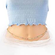 Summer Jewelry Waist Bead, Body Chain, Seed Beaded Belly Chain, Bikini Jewelry for Woman Girl, Colorful, 31.5 inch(80cm)(NJEW-C00007-01)