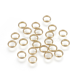 Brass Linking Rings, Ring, Unplated, 6x1.5mm, Hole: 5mm(KK-F769-28C-6mm)