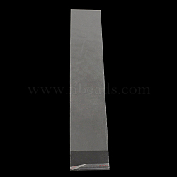 Rectangle OPP Cellophane Bags, Clear, 37x7cm, Unilateral Thickness: 0.035mm, Inner Measure: 33x7cm(X-OPC-R012-99)