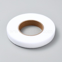 Non-woven Fabrics Polyamide Double-sided Hot Melt Adhesive Film, for DIY Clothing Sewing Accessories, White, 1.5cm(DIY-WH20028-04C)