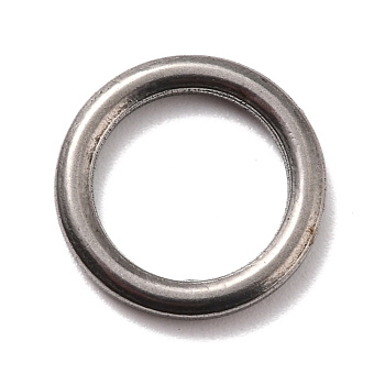 304 Stainless Steel Linking Ring Pendants, Round Ring, Stainless Steel Color, 14x2mm, Inner Diameter: 10mm