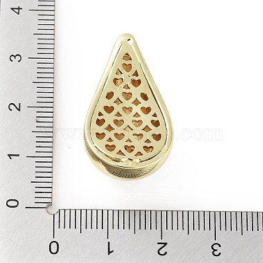 Rack Plating Brass Micro Pave Clear Cubic Zirconia Pendants(KK-H474-18G-06)-3