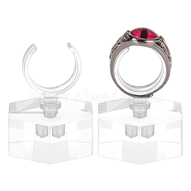 Clear Acrylic Ring Displays