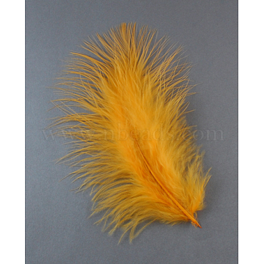 Orange Feather Ornament Accessories