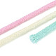 Cordon macram&eacute; en polycoton teint par segment(OCOR-T017-03G)-3