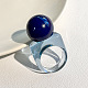 Resin Round Bead Finger Rings(FS-WG38F74-10)-1