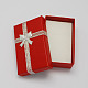 Valentines Day Wife Gifts Packages Cardboard Jewelry Set Boxes with Bowknot and Sponge Inside(CBOX-R013-1)-2