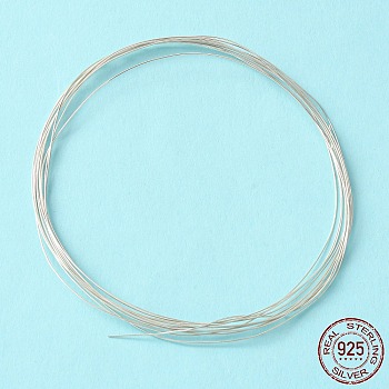 Dead Soft 925 Sterling Silver Wire, Round, Silver, (28 Gauge)0.30mm