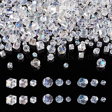 biyun 300pcs 9 brins de perles de verre galvanisées(EGLA-BY0001-01)-3