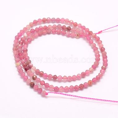 Natural Tourmaline Beads Strands(G-F509-09-3mm)-2