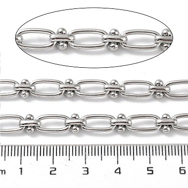 chaînes à maillons ovales et à nœuds en acier inoxydable résistant au ternissement 304(CHS-B005-01P)-2