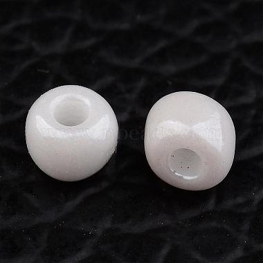Perles de bricolage artisanales perles de rocaille de verre rondes lustrées de 8/0 couleurs opaques(X-SEED-A012-3mm-121)-2