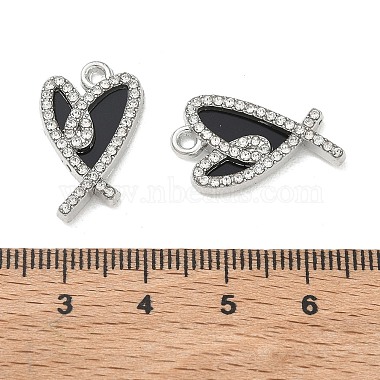 Legierung Rhinestoneanh&auml;nger(FIND-D044-20P-01)-3
