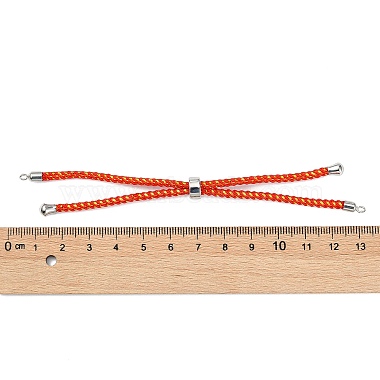 Adjustable Nylon Cord Slider Bracelet Making(MAK-F026-A-P)-6