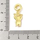 Rack Plating Brass Micro Pave Clear Cubic Zirconia Enamel European Dangle Charms(KK-S380-27G-01)-3