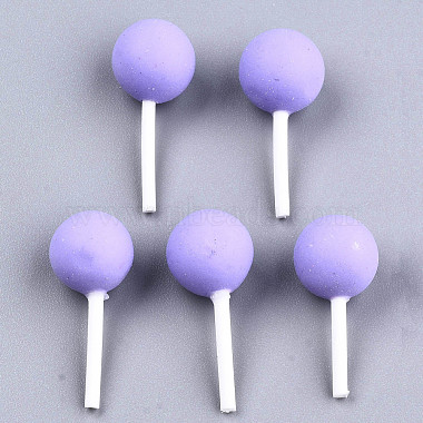 Lilac Food Polymer Clay Beads