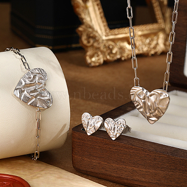 Stainless Steel Jewelry Sets for Women(UH9338-4)-2