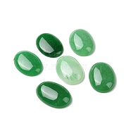 Dyed & Heated Natural White Jade Cabochons, Oval, 33~34x23~24x5~8.5mm(G-G864-03B)