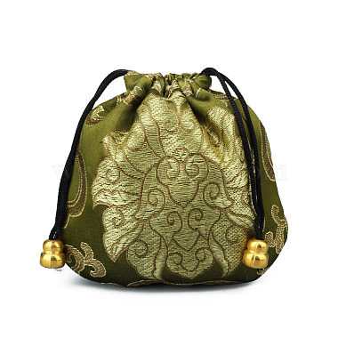 Olive Silk Bags