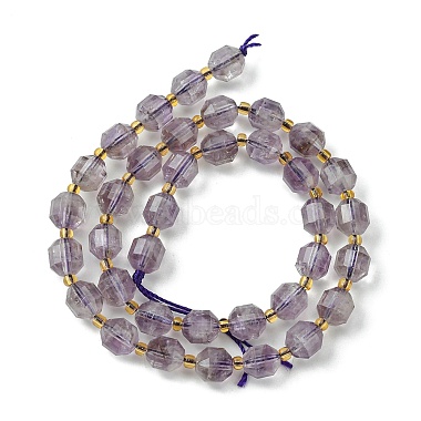 Natural Amethyst Beads Strands(G-Z034-F11-01)-3