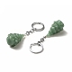 Natural & Synthetic Gemstone Keychain(G-G997-D)-4