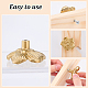 Brass Drawer Cabinet Drop Pull Handles(FIND-WH0191-56)-3