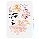 1Pc Plastic Hollow Out Drawing Painting Stencils Templates(DIY-FG0005-18B)-1