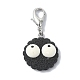 Biscuits with Eyes Opaque Resin Pendant Decorations(HJEW-JM01559)-1