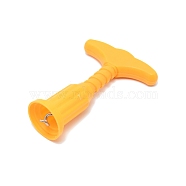 Plastic Bottle Openers, with Iron Wire, Gold, 121.5x79x36.5mm, Pin: 2mm, Inner Diameter: 23~33mm(FIND-WH0096-06)