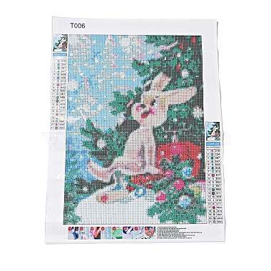 DIY Easter Theme Rabbit Pattern Full Drill Diamond Painting Canvas Kits(DIY-G074-01D)-3