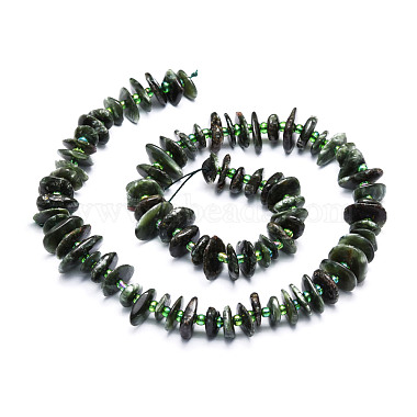Natural Seraphinite Beads Strands(G-E569-K02)-2