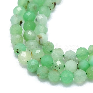 perles de chrysoprase naturelles(G-G106-C01-02)-3