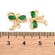 Brass Micro Pave Cubic Zirconia Charms(KK-S389-03G-02)-3