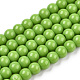 perles de verre opaques de couleur unie(GLAA-T032-P4mm-06)-1