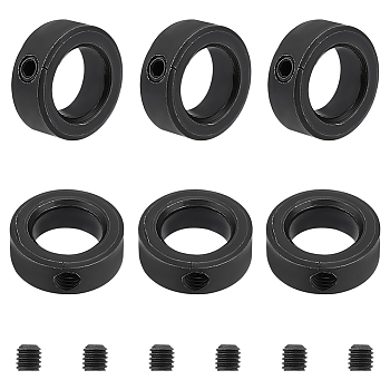 Carbon Steel Diaphragm Rings, Fixed Ring, Retainer Ring, Bearing Accessories, Electrophoresis Black, 25x9mm