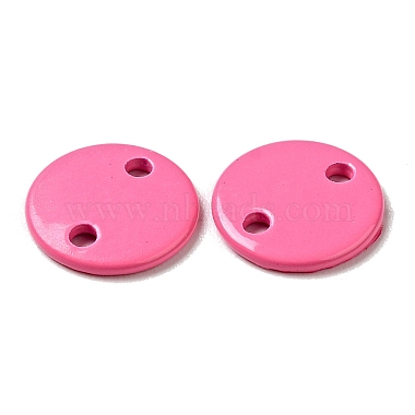 Spray Painted 201 Stainless Steel Connector Charms(STAS-G304-23A)-2