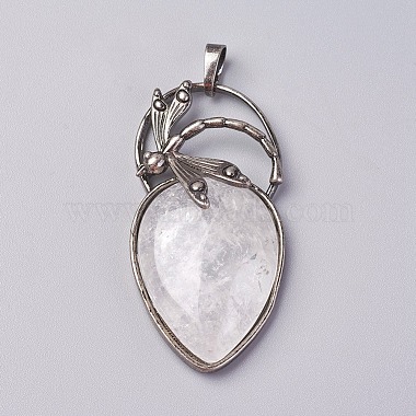 Pendentifs en pierre naturelle & synthétique mixte(G-I220-G)-2