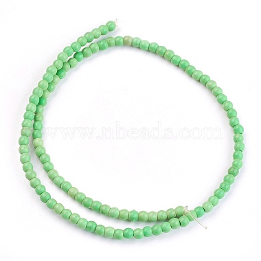Chapelets de perles en turquoise synthétique(TURQ-G106-4mm-02)-3