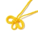 Nylon Lucky Knot Cord Amulet Yuki Pendant Decorations(AJEW-NH0001-01B)-3